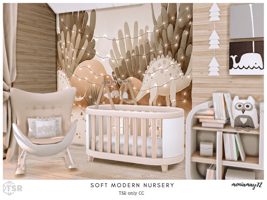 Галерея мода Детская комната Soft Modern Nursery СС (лот) #2